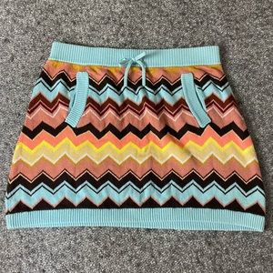 Missoni for Target Girls Patterned Skirt XL